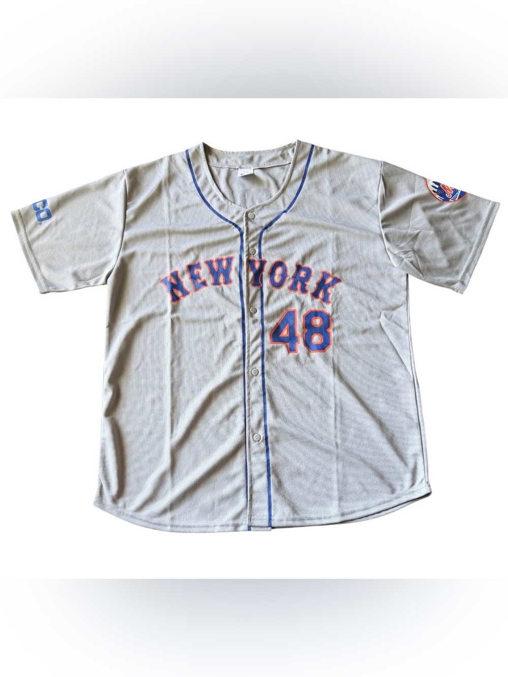 New York Mets Jacob deGrom 2017 Replica Jersey Giveaway NEW Size XL